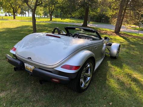 2000 Silver Plymouth Prowler Convertible Stunning Collector S Car