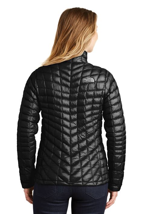 The North Face Embroidered Women S Thermoball Trekker Jacket Queensboro