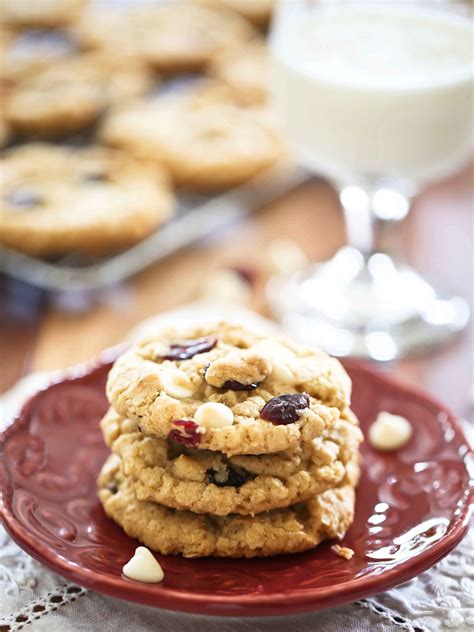 Cranberry White Chocolate Chip Cookies White Apron Blog