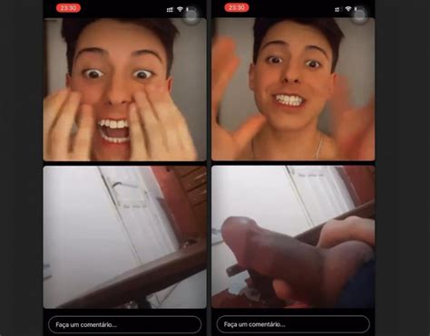 Vídeo Homem aparece nu em live de youtuber e ele se desespera