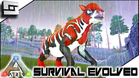 Ark Survival Evolved Taming An Alpha Chalicotherium S E Modded