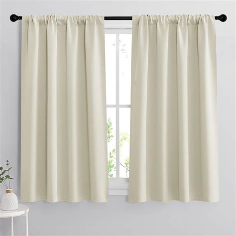 Amazon Ryb Home Blackout Curtains Inches Long Energy Saving