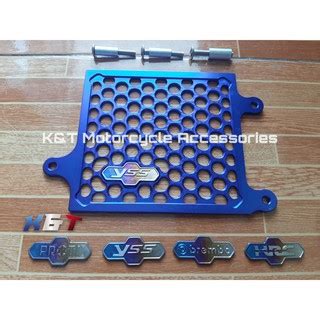 Honda Click I I And Honda Airblade Alloy Radiator Cover Shopee