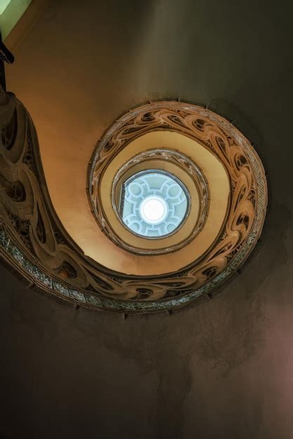 Premium Photo Ornate Ancient Spiral Staircase Of The Catholic