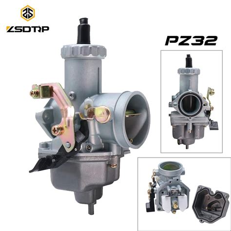 ZSDTRP 32mm Carburetor PZ32 Carb For Keihin PZ Carburetor For ATV QUAD