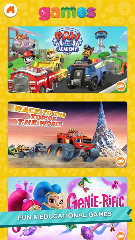 Nick Jr. #ios#Entertainment#app#apps | Nick jr games, Fun educational games, Nick jr