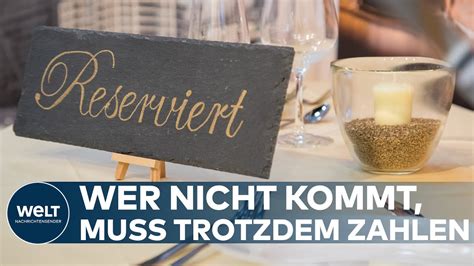 Gastronomie Restaurants Erheben No Show Geb Hr F R Nicht Abgesagte