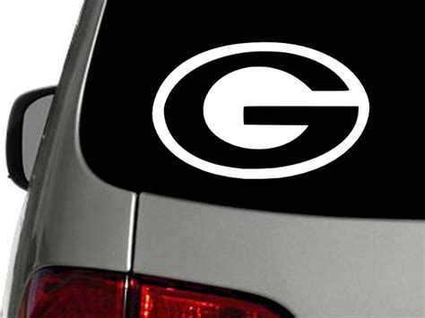 Green Bay Packers Football Vinyl Decal Sticker Choose Color - Etsy