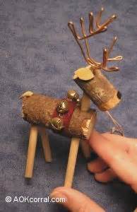 Wooden Reindeer Crafts Woodworking Small Projects