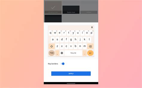 Một phiên bản mới của Gboard đã xuất hiện trên Android 12 với giao diện