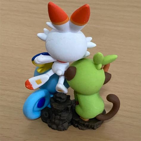 ヒバニー サルノリ メッソン 御三家 ポケセン ガラル ポケモン フィギュアの通販 By Moos Shop｜ラクマ