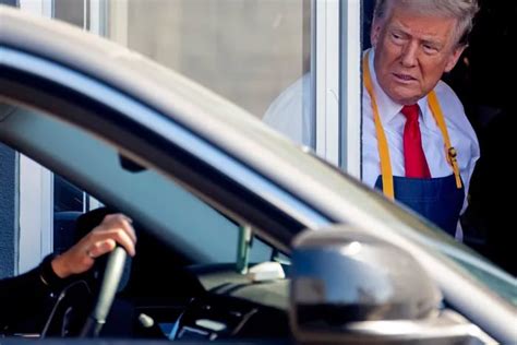 Donald Trump Works At Mcdonalds In Feasterville Bucks County