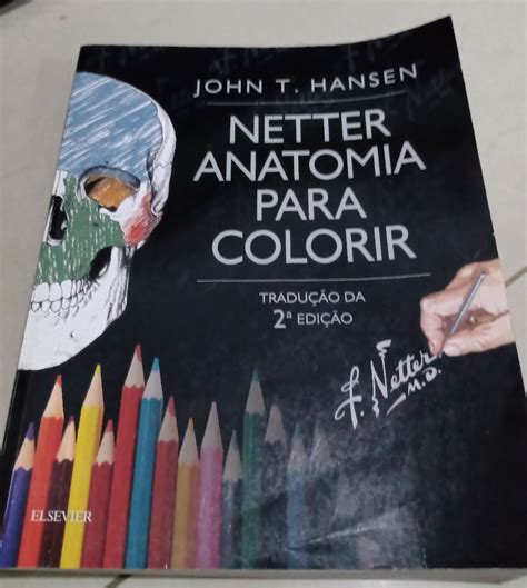 Netter Anatomia Para Colorir 2ed Livro Elsevier Usado 54909112 Enjoei