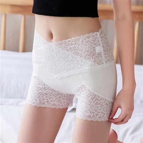 Sous V Tement Short De S Curit Sexy En Dentelle Sans Couture Culotte