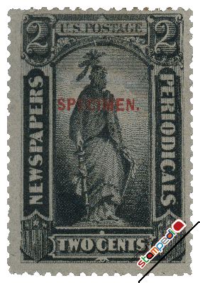 U S A Cent Newspaper Stamps