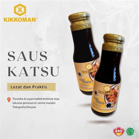 Jual Kikkoman Saus Katsu Gr Kikkoman Katsu Sauce Halal Shopee