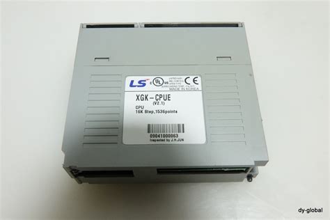 LS PLC CPU Module Used XGK CPUE V2 1 CPU 16K Step 1536points PLC I 715