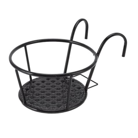 VGEBY porte panier pour plantes Support de plante d extérieur en métal