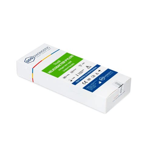 Комплект бързи тестове, За Helicobacter Pylori, 2 броя, Фекален антиген ...