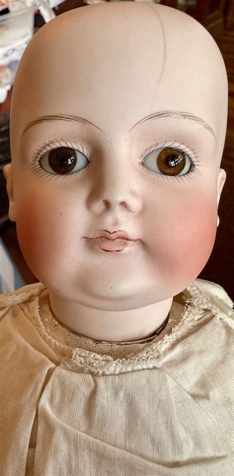 Antique German Closed Mouth Kestner Doll Stable Hairline Early