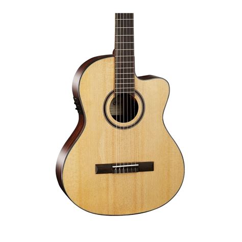 Guitarra Electroac Stica Cort Ac Cftl Natural En Per Latin Music