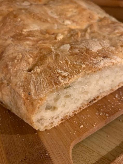 No Knead Rosemary Bread