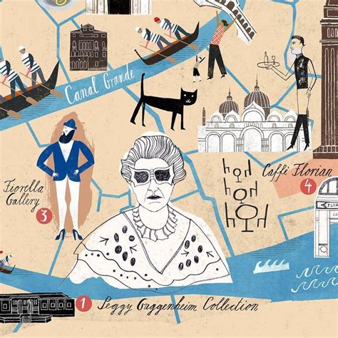 Explore The Beauty Of Venice With This Illustrated Map