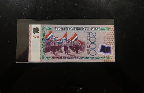 Paraguay Polymer 2011 2000 Guaranies Banknote Currency UNC 1 Hobbies