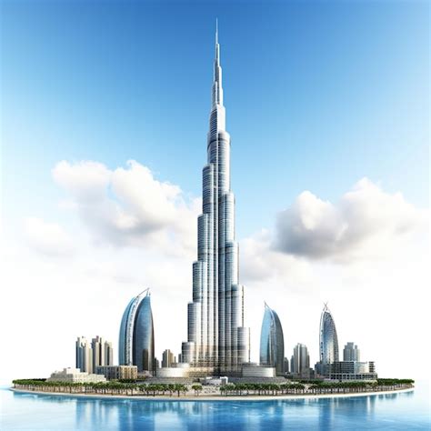 Dubai UAE Burj Khalifa tower skyscraper in Dubai United Arab Emirates ...