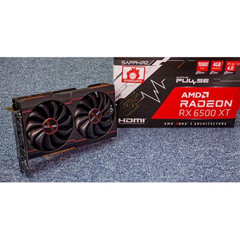 Jual Sapphire Pulse Radeon Rx 6500 Xt 4gb Gddr6 Rdna 2 Rx6500xt Ddr6