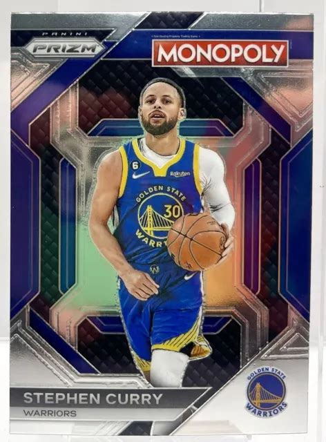 2023 24 PANINI PRIZM Monopoly PS8 Stephen Curry Warriors Insert EUR 5