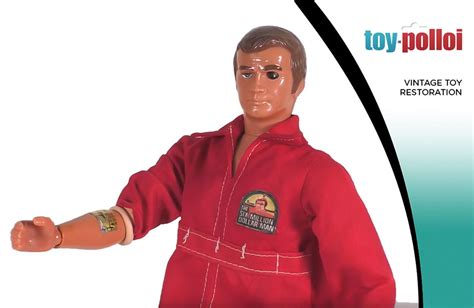 Vintage Toy Restoration – The Six Million Dollar Man Figure | Toy Tales