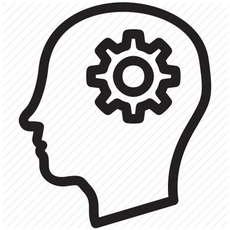 Mind Icon Brain Head Human Mind Png Transparent Background Free