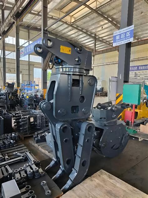 Excavator Machine Xuvol Wyj Y Hydraulic Iron Grapple For Tons