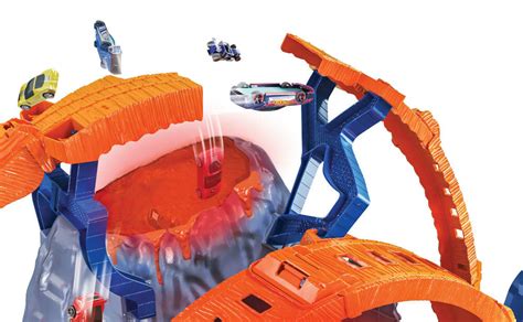 Hot Wheels Monster Trucks Wulkan Kaskaderska Arena GYL14 Tor Niskie Ceny I Opinie W Media Expert
