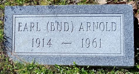 Earl Wiley Bud Arnold 1914 1961 Find A Grave Memorial