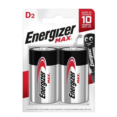 Батарейка Energizer MAX D LR20/R20 1,5 В (2 шт.) — купить в Санкт ...
