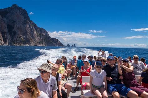 Desde Pompeya Castellammare Vico Equense Crucero De Un D A A Capri