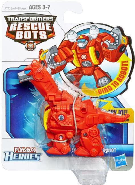 Transformers Rescue Bots Playskool Heroes Heatwave the Rescue Dinobot 4 ...