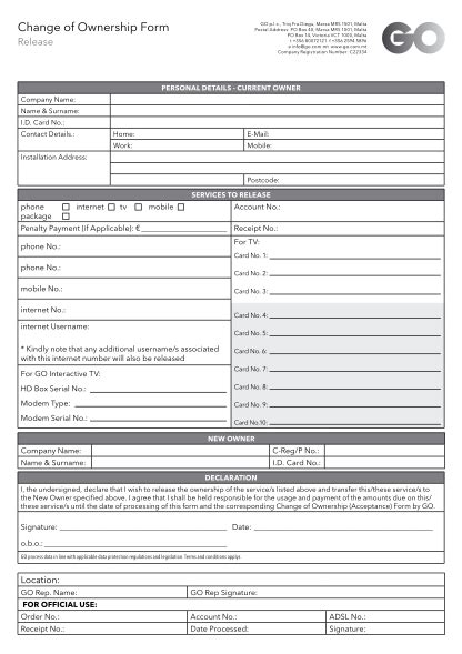 Free Printable Usps Change Of Address Form Free Templates Printable