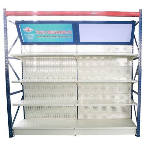 Heavy Duty Supermarket Metal Gondola Shelves Display Rack China