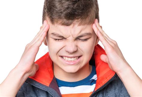 Emotional Portrait of Teen Boy Stock Photo - Image of face, people: 91189142