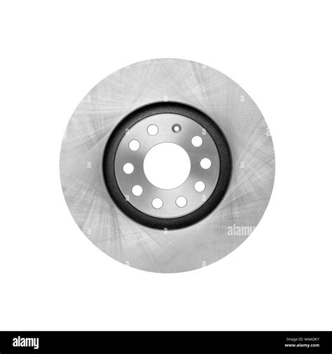 The Brake Disc Isolated On A White Background Stock Photo Alamy