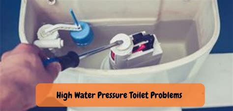 How To Increase The Pressure In The Toilet