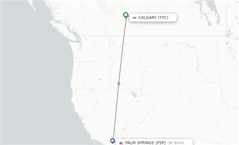 Direct Non Stop Flights From Calgary To Palm Springs Schedules