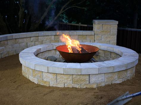 DIY Fire Pit How To Build A Fire Pit Realestate Au