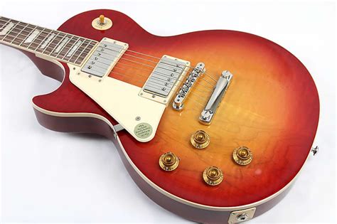 Gibson Les Paul Standard 50s Left Handed Heritage Cherry Reverb