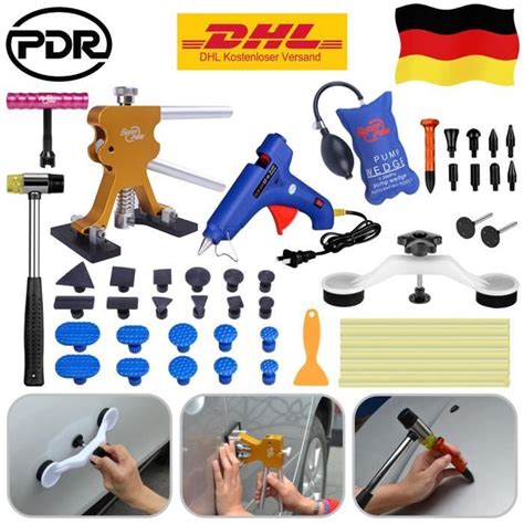 Super Pdr Kit Debosselage Sans Peinture Dent Repair Outil De Retrait