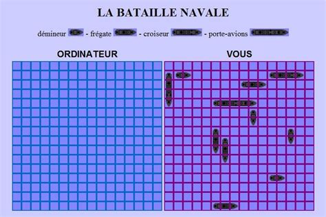 Bataille Navale Classe Grenadine