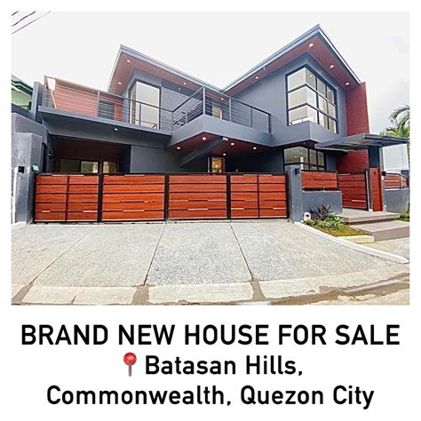 Brand New House And Lot For Sale In Batasan Hills Commonwealth Quezon